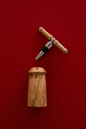 Wooden Wine Cork