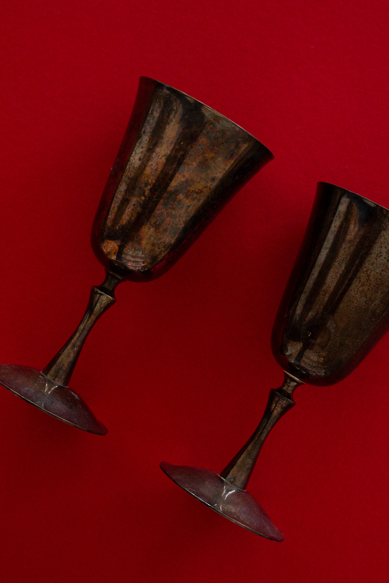 Silver Goblets Set