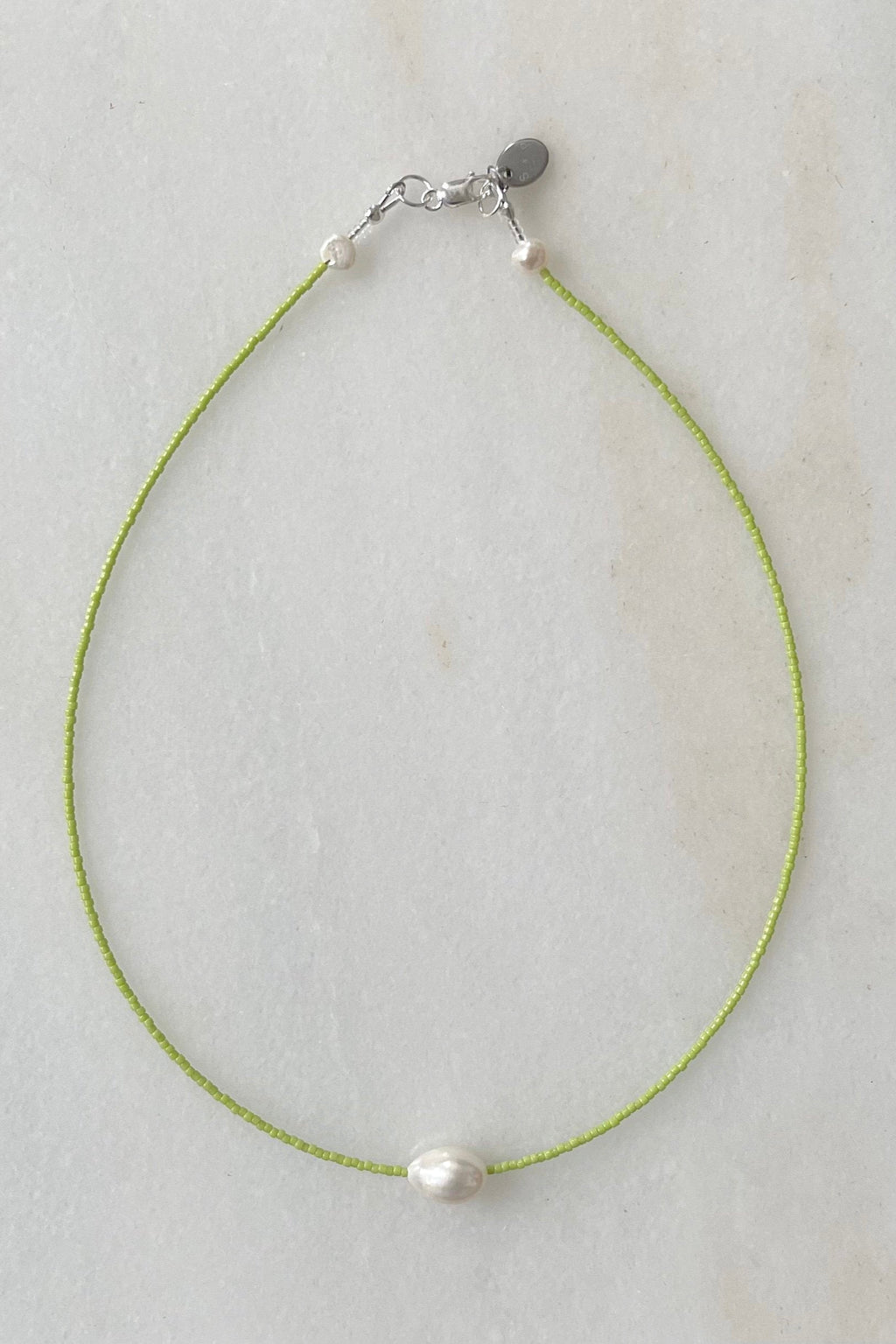 Essential Pearl Necklace | Matcha