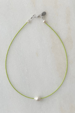 Essential Pearl Necklace | Matcha