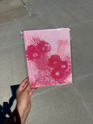 Cactus Print (Pink)