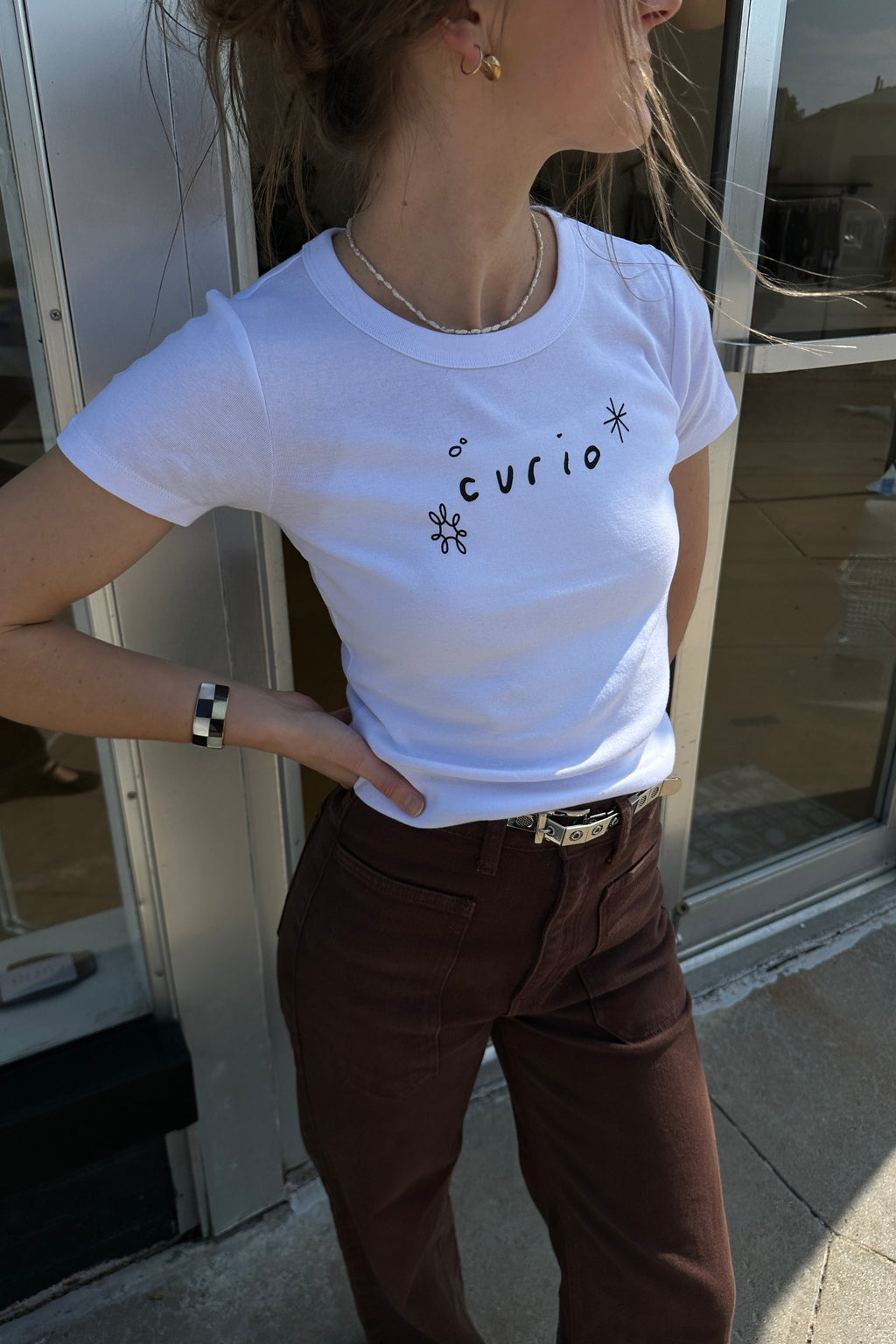Curio Baby Tee