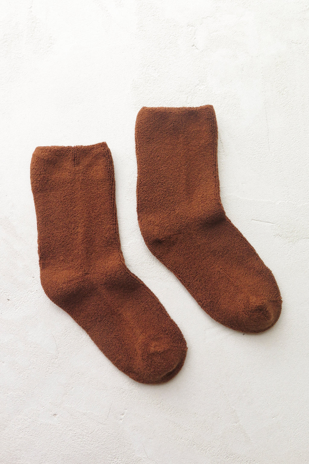 Cloud Socks | Sepia