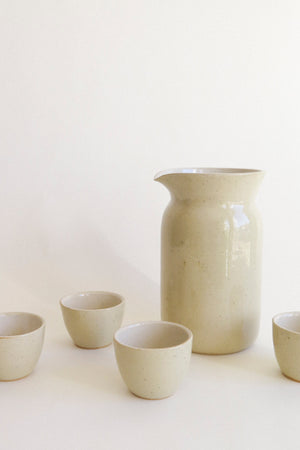 Sake Set - Cream