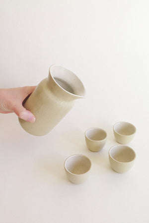 Sake Set - Cream