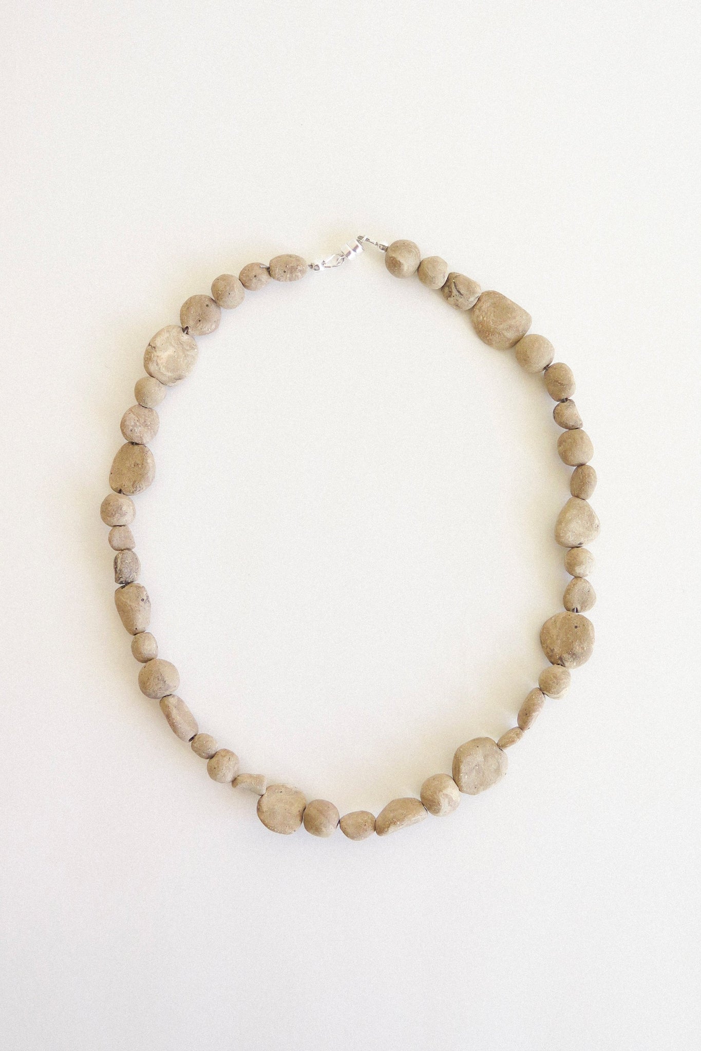 Erda Ceramic Necklace - Brown