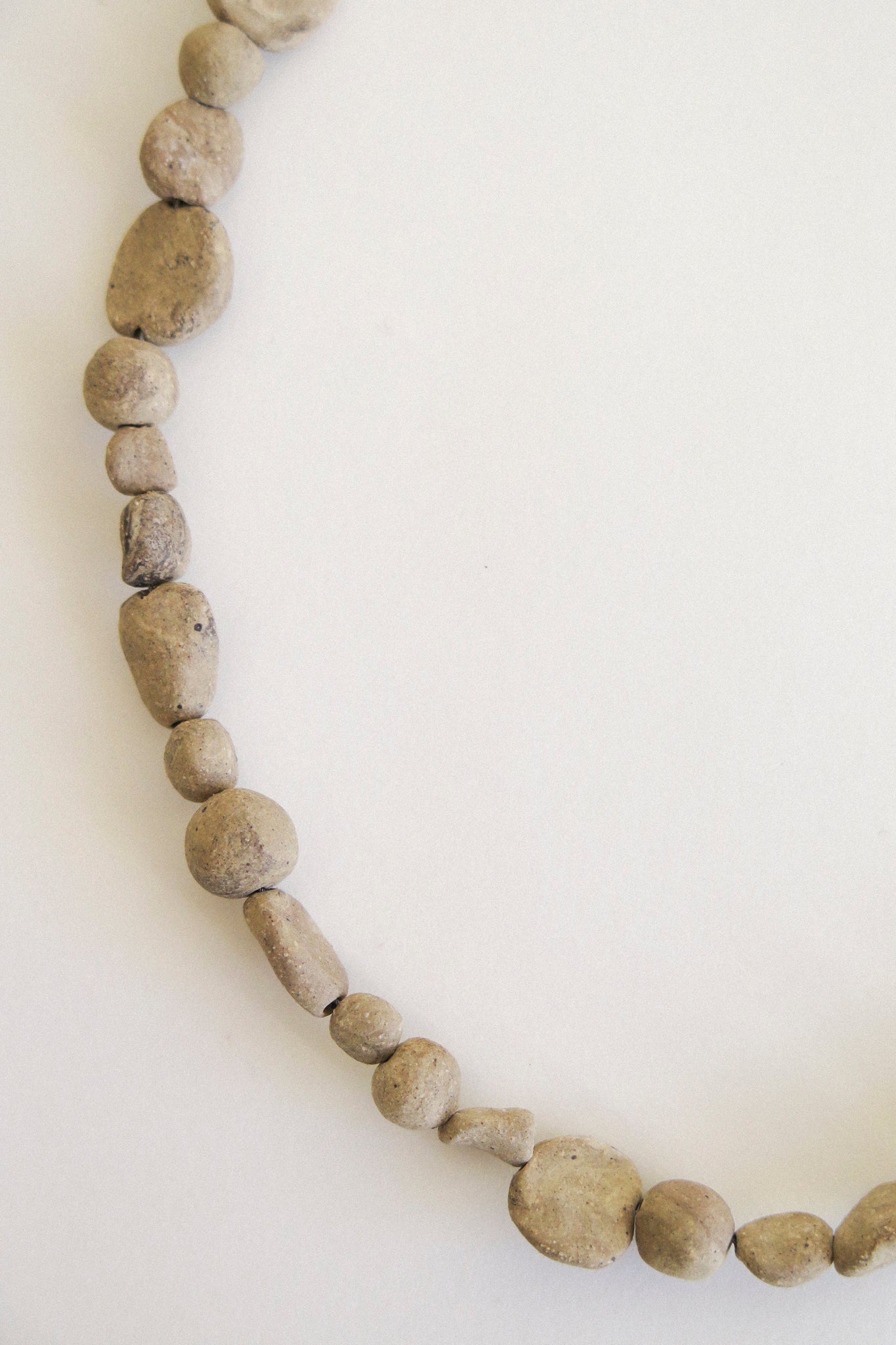 Erda Ceramic Necklace - Brown