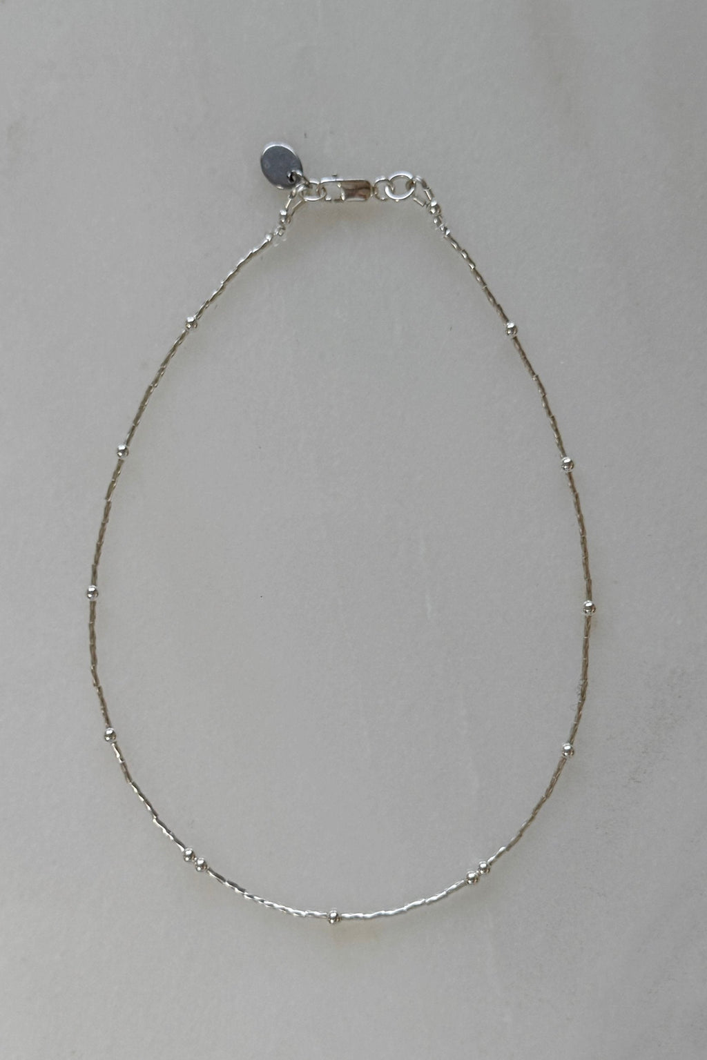 Sterling Beaded Necklace