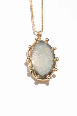 The Sun Locket | Brass