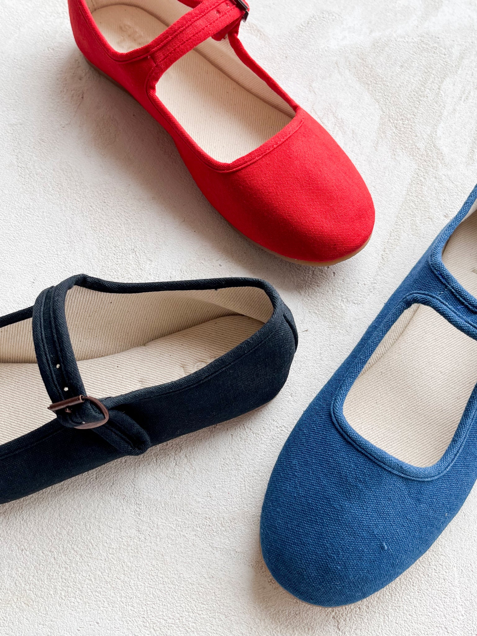 Classic Mary Janes | Red