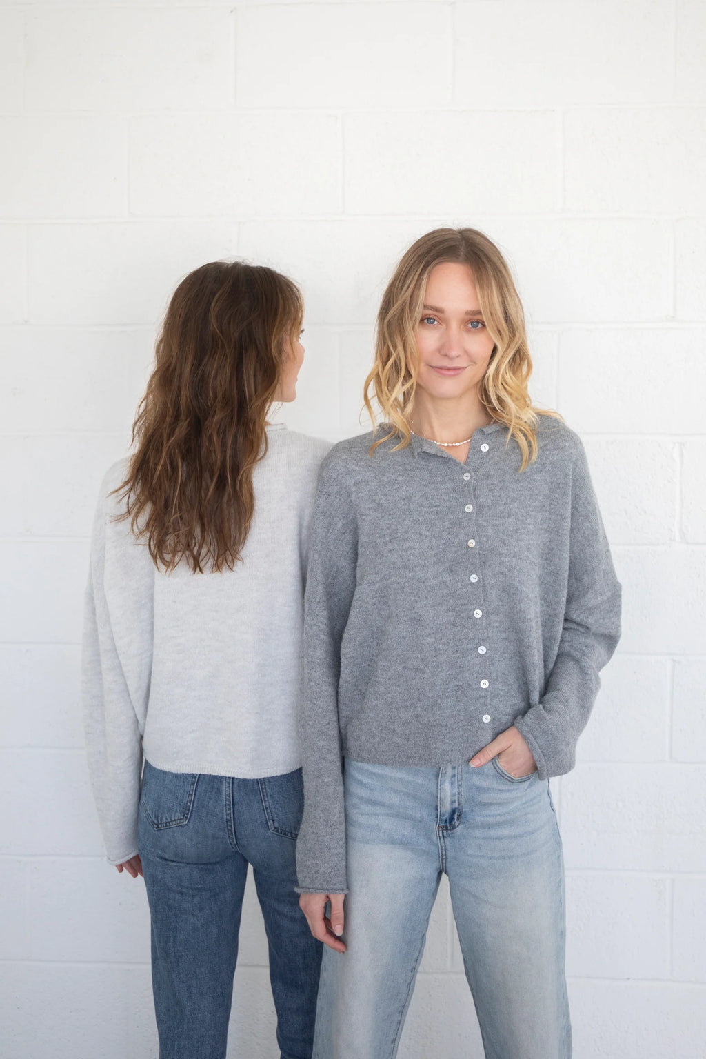 Piper Cardigan | Heather Grey