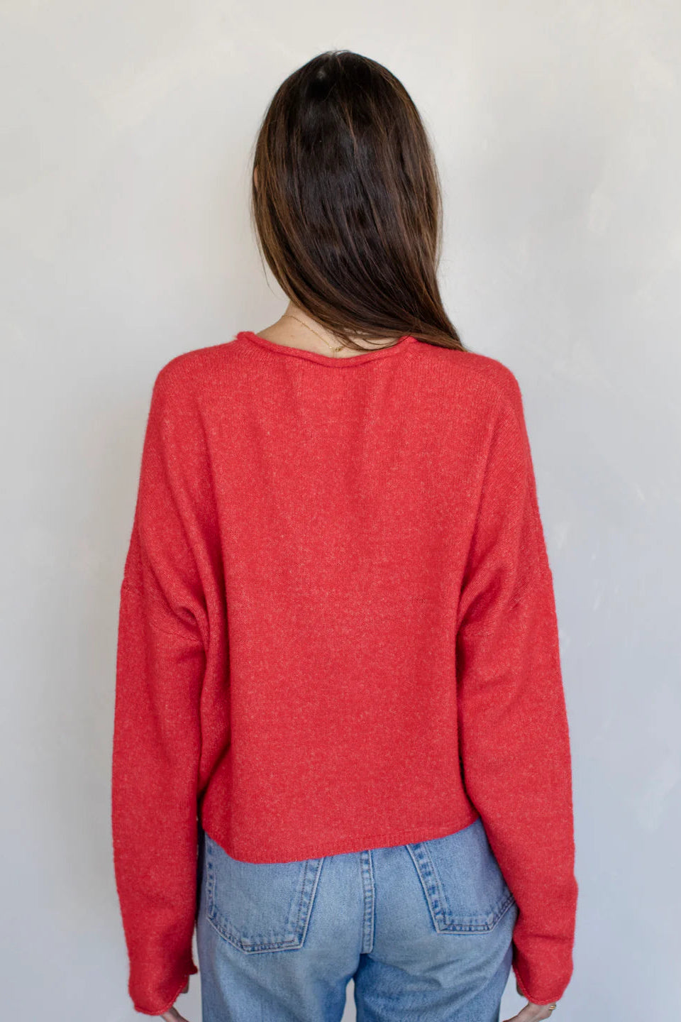 Piper Cardigan | Red