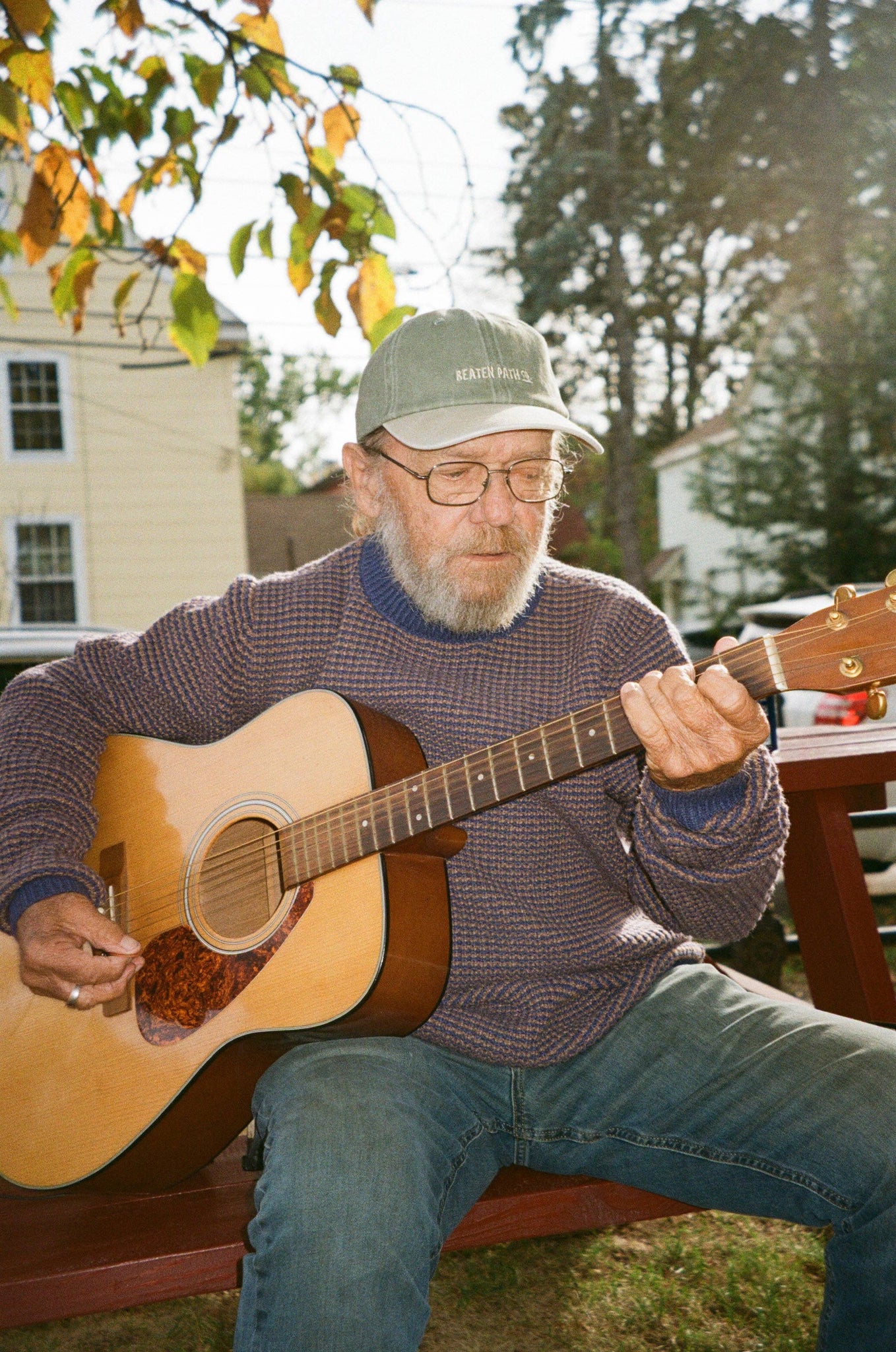 Grandpas Fisherman Knit Roll-Neck Sweater