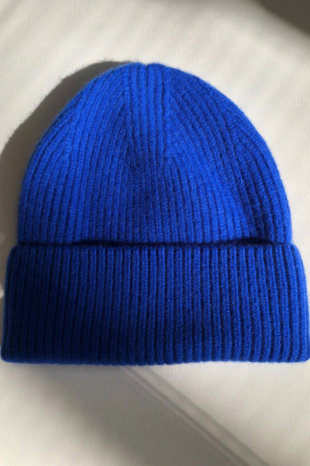 Merino Wool Beanie | Royal Blue