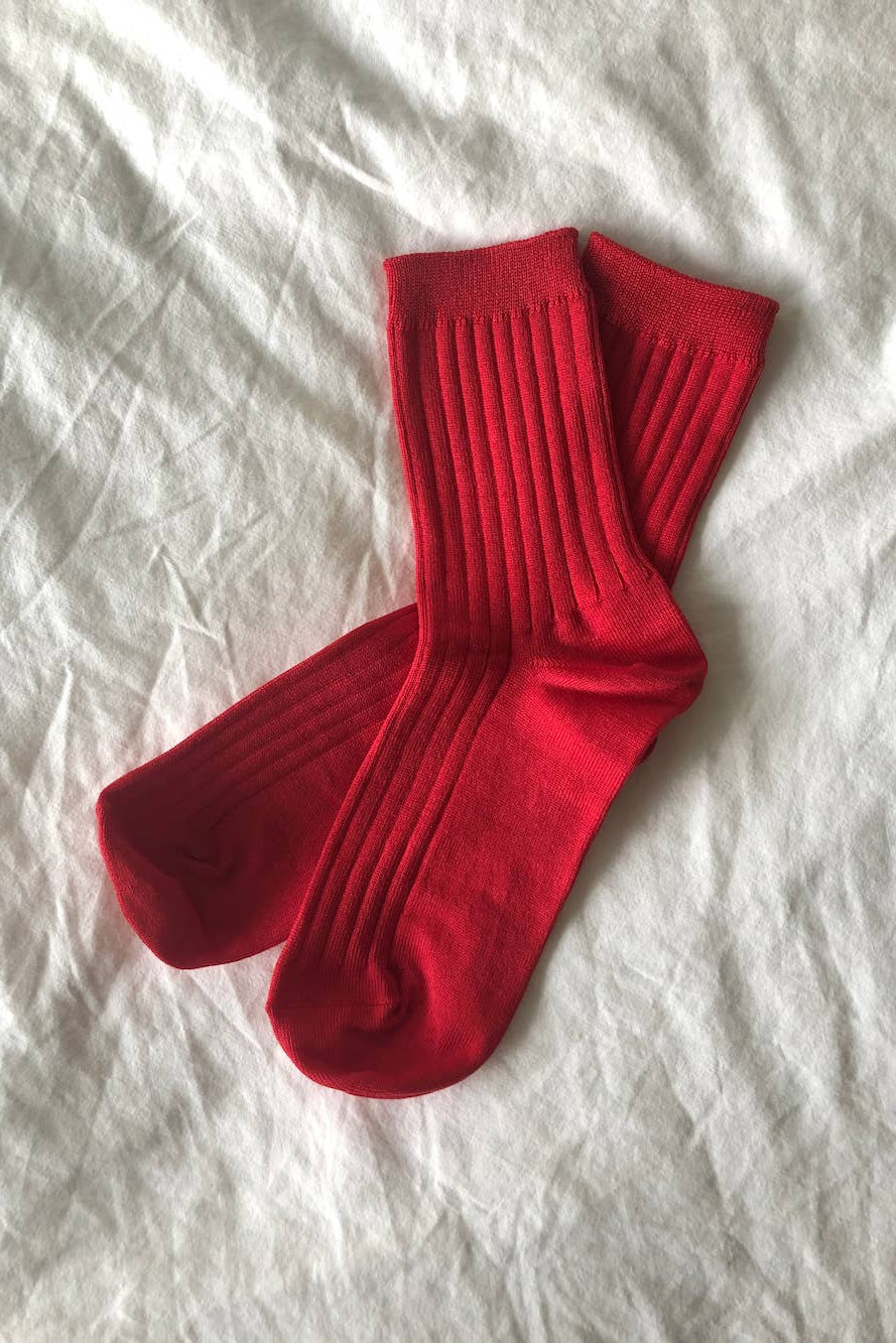 Her Socks | Classic Red