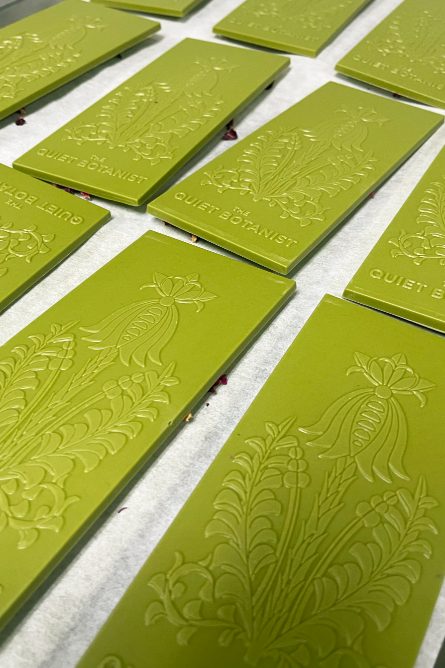 Matcha Rose Chocolate Bar 