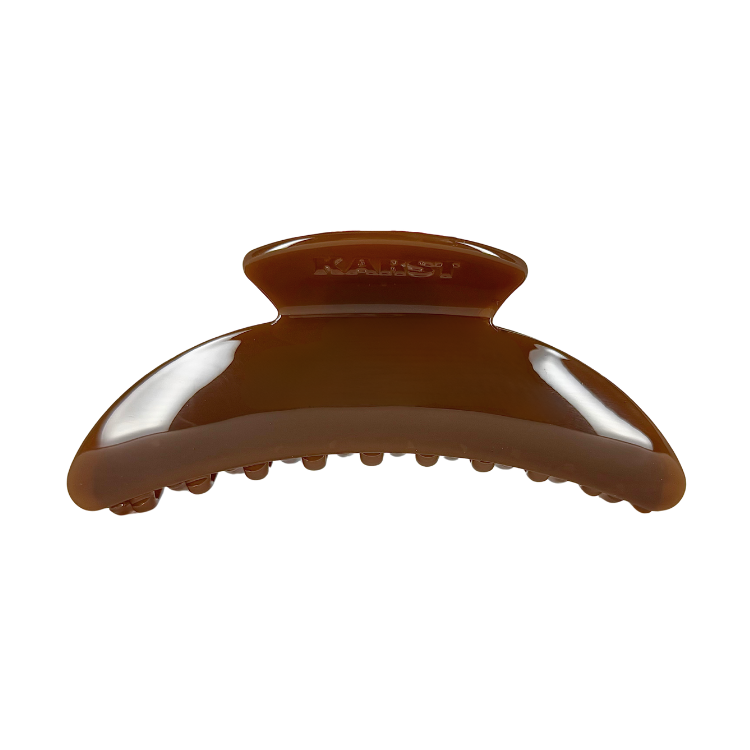 Slim Hair Claw Clip | Espresso Martini