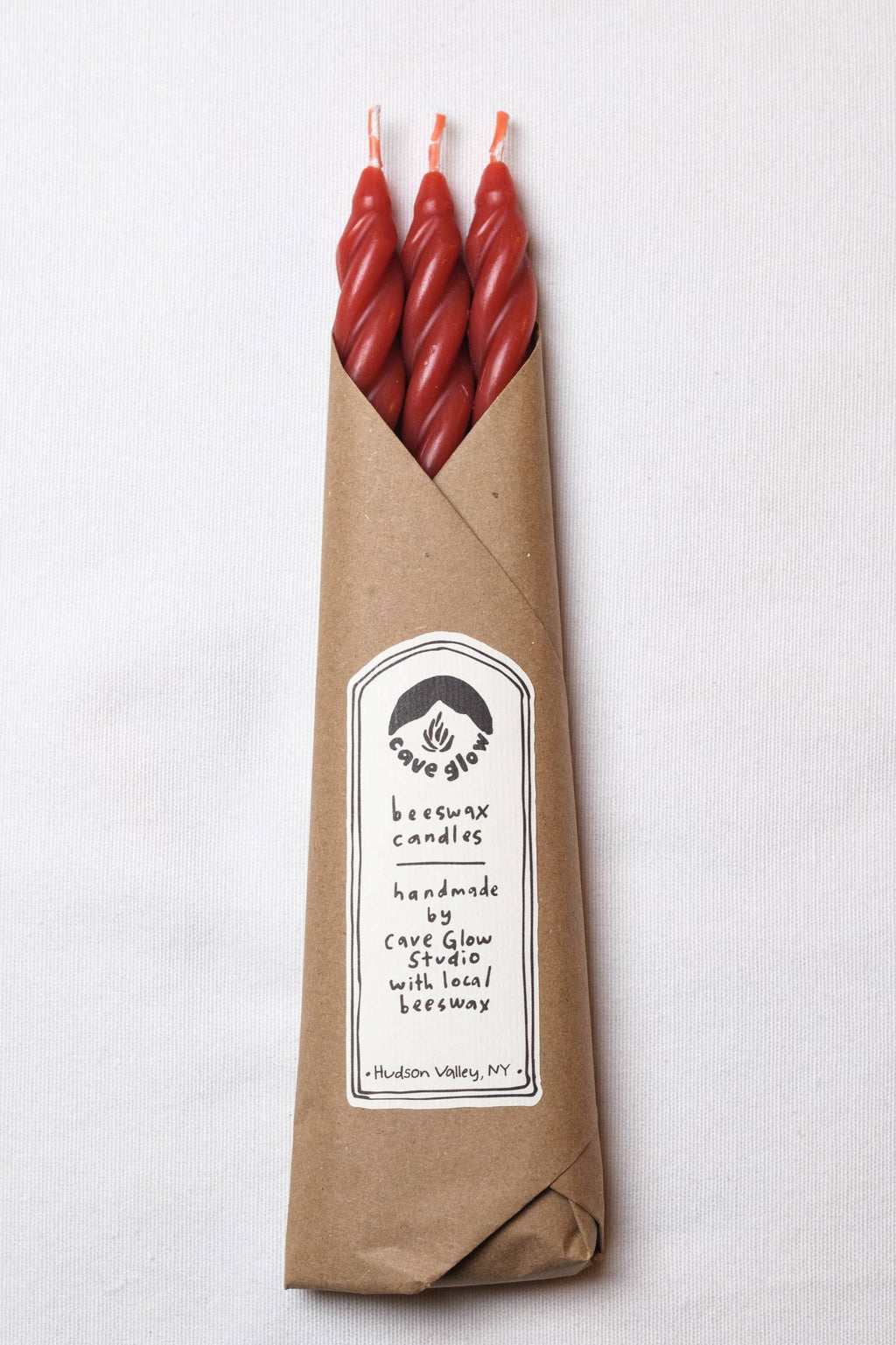 Beeswax Taper Candles | Rose