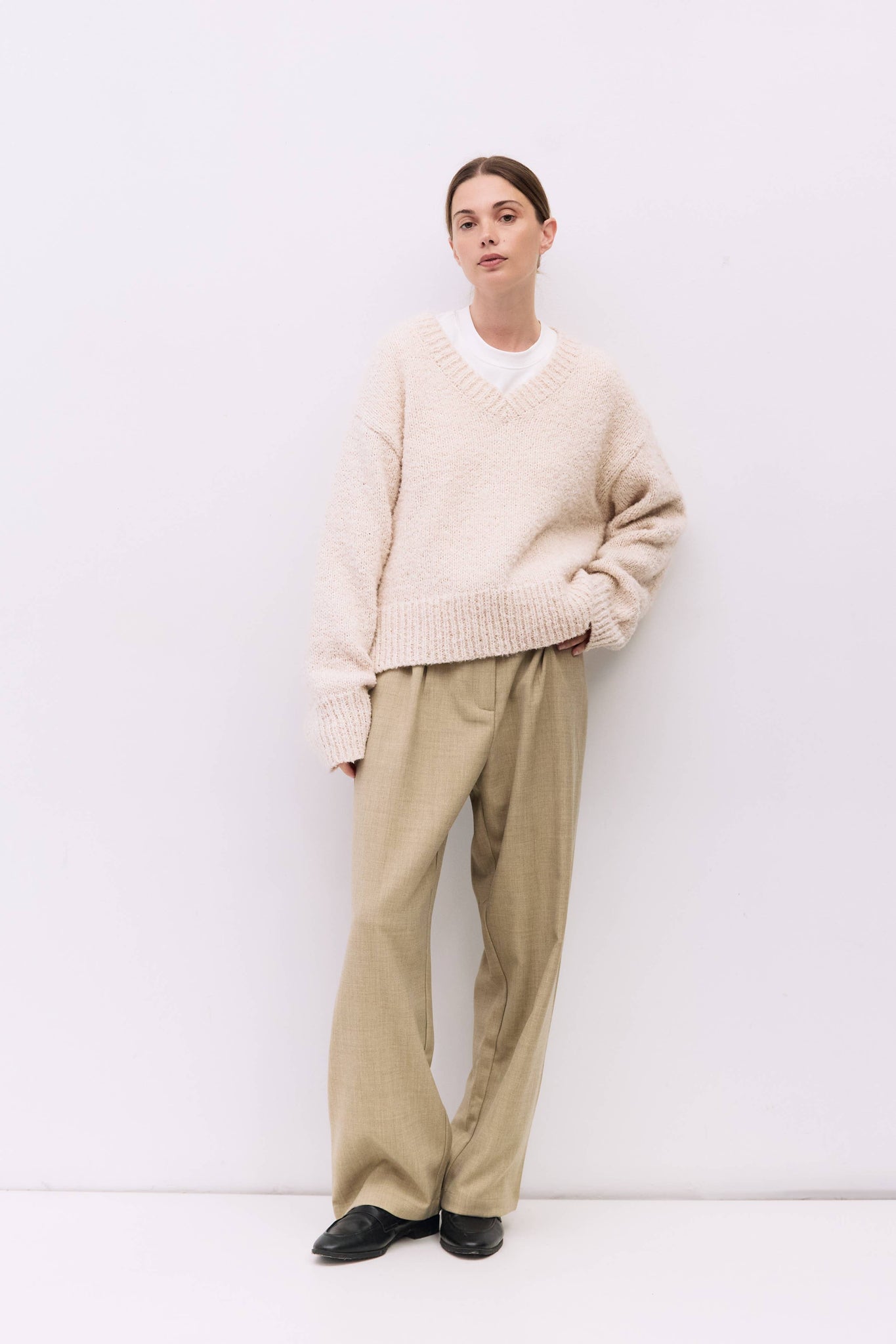 The Glen Sweater | Cream