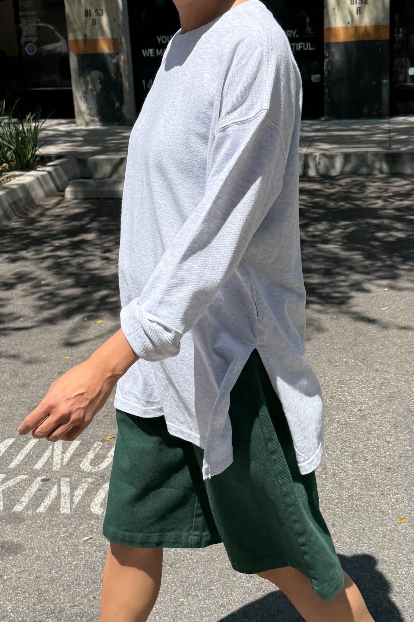Sunday Tee | Icy Grey