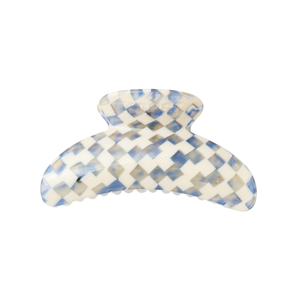 SuperClip Hair Claw | Sky Checker