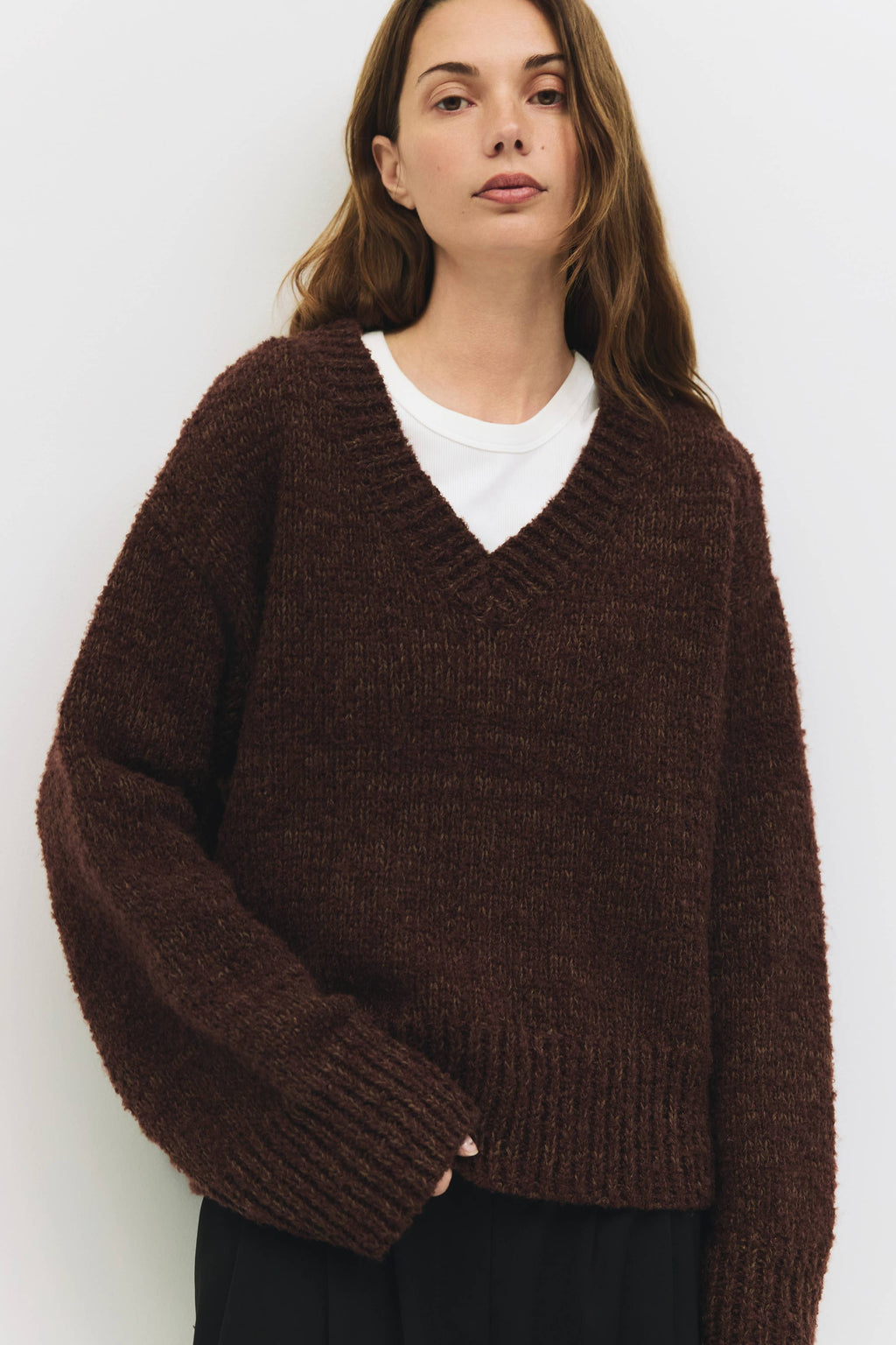The Glen Sweater | Brown