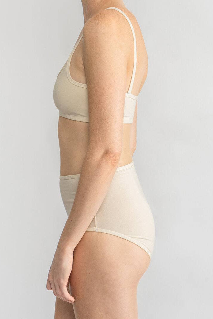 High Waist Undies | Macadamia