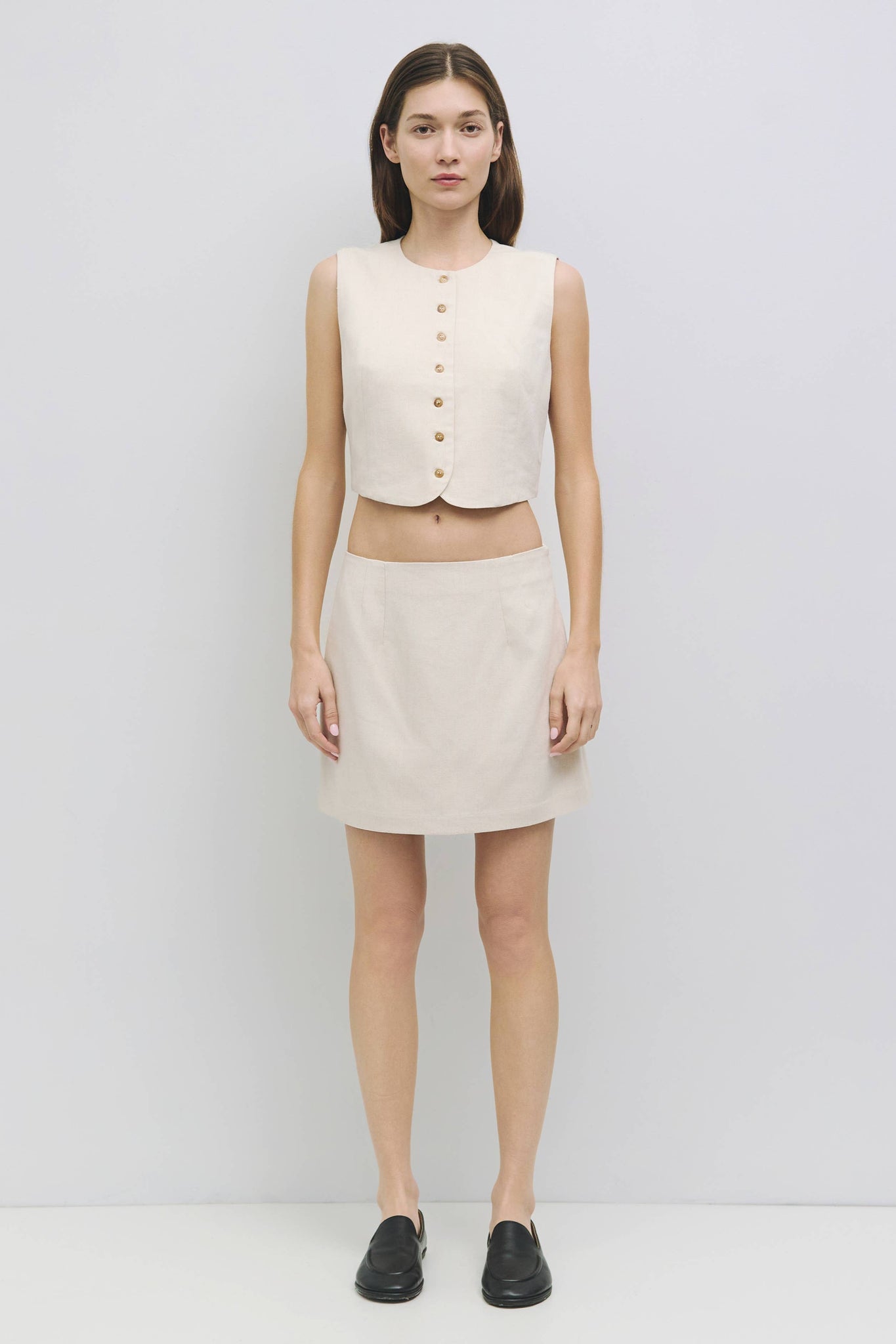 The Sterling Skirt | Oatmeal