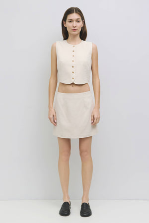 The Sterling Skirt | Oatmeal