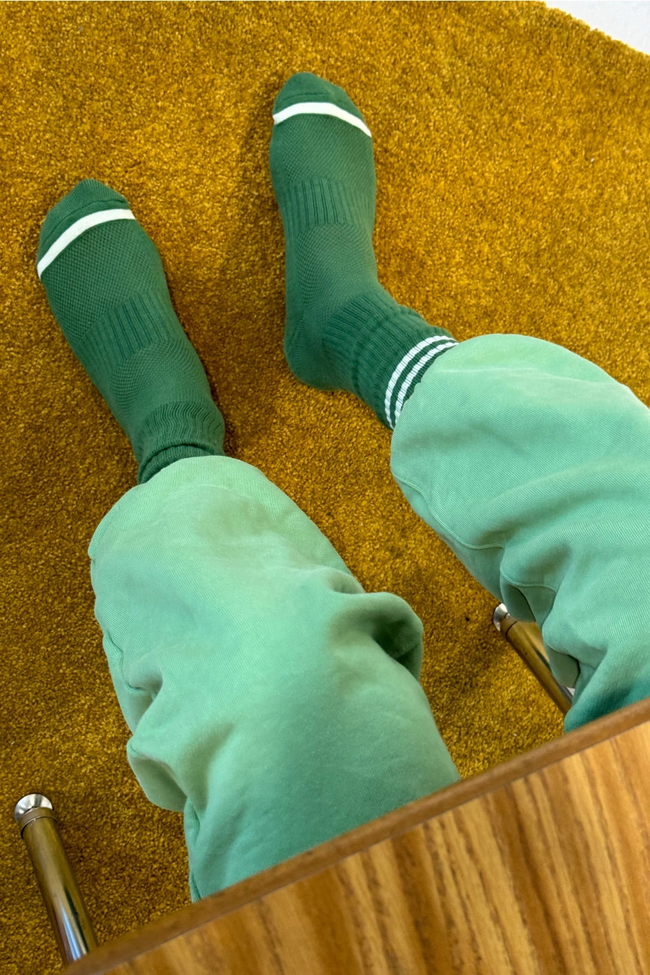 Extended Boyfriend Socks | Moss