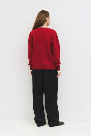 The Conrad Sweater | Red