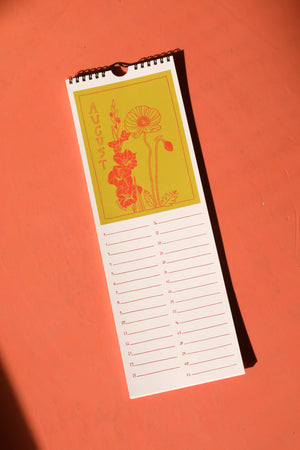Perennial Birth Month Flower Calendar