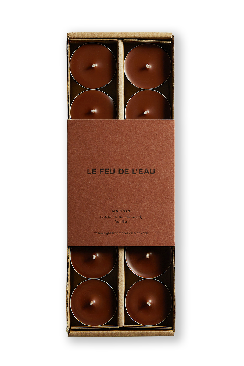 Marron - Tea Lights