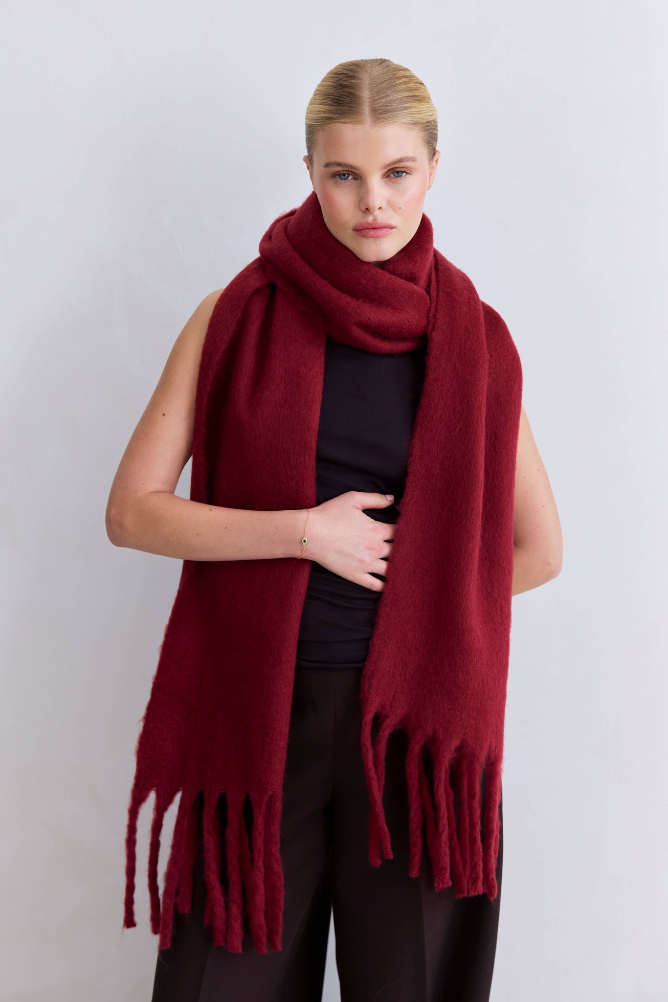 The Reykjavik Scarf | Burgundy