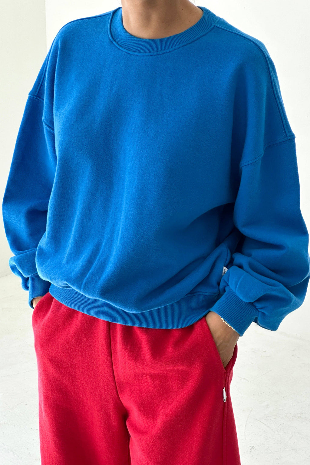 French Terry Core Sweatshirt | Lagoon