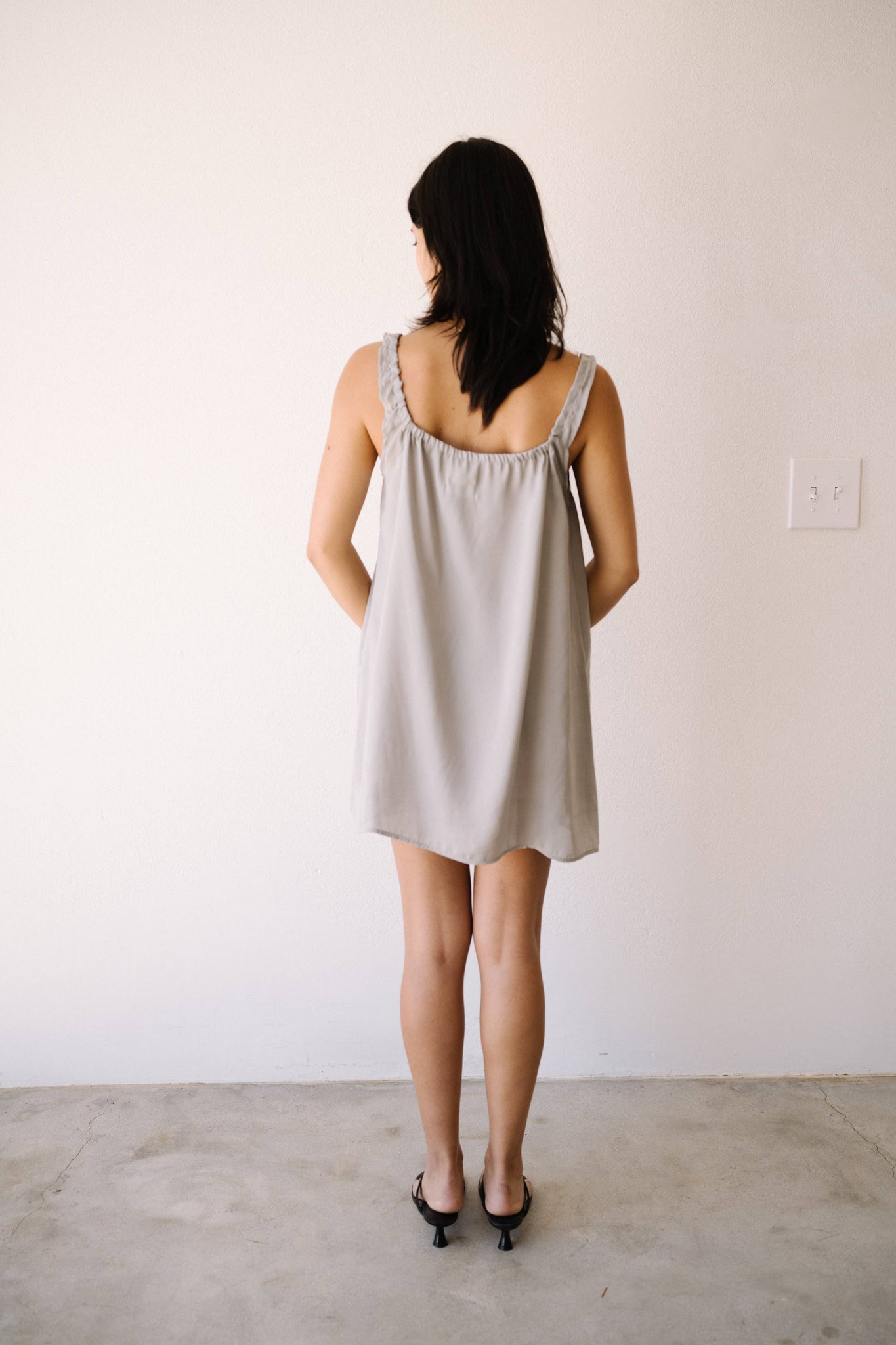 Deia Dress | Silver