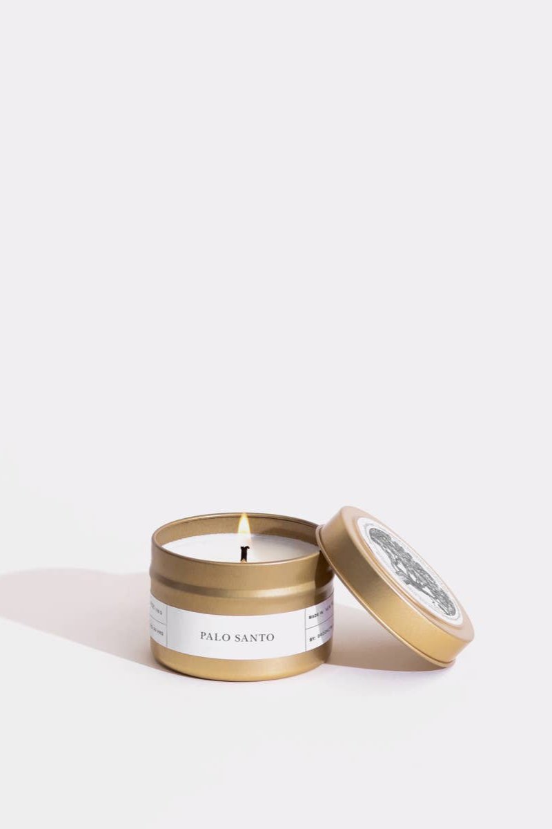 Palo Santo Gold Travel Candle