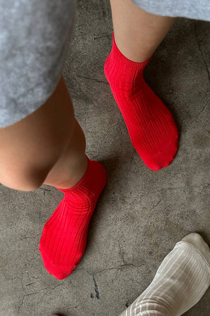 Her Socks | Classic Red