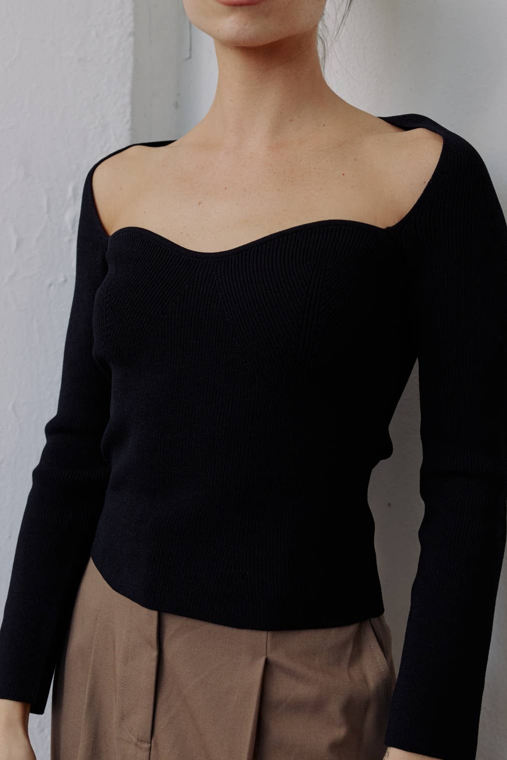 The Darcie Top | Black