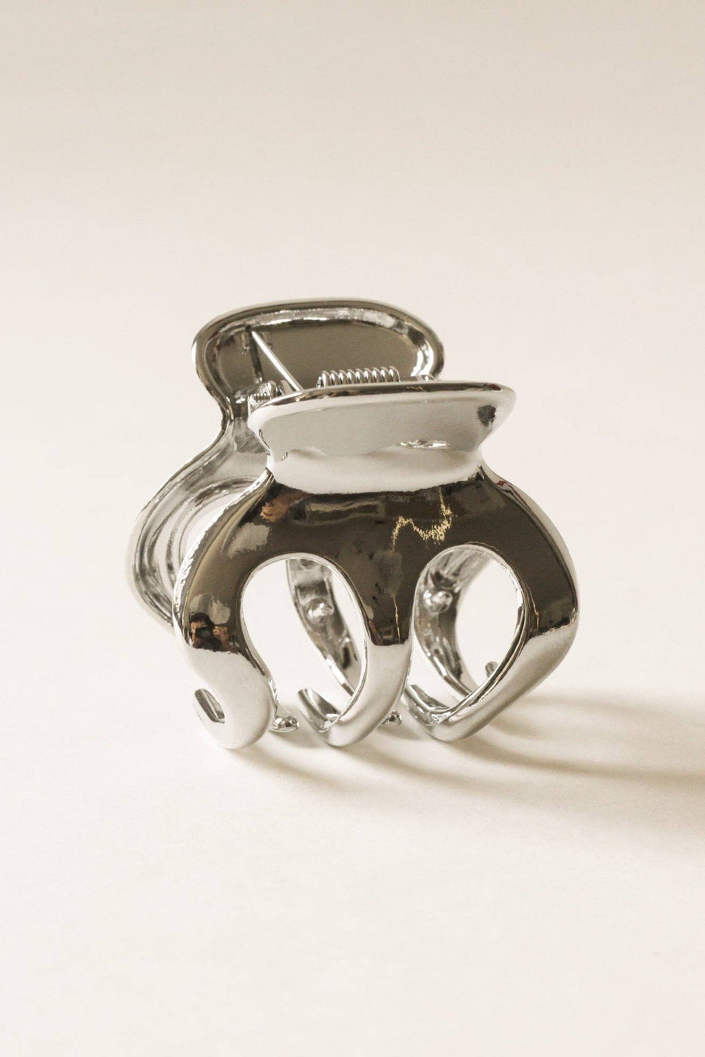 Metal Hair Claw Clip | Silver