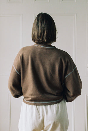 Hemp Cloud Sweater | Carob